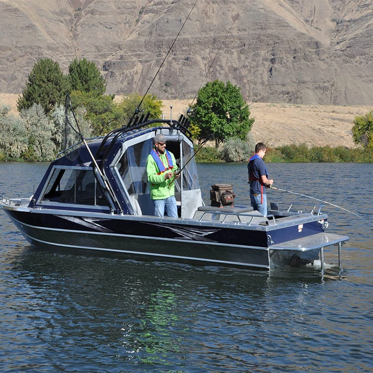 La pesca de agua salada cruceros cabina Kinocean Jet Boat con motores fuera borda de barcos en venta