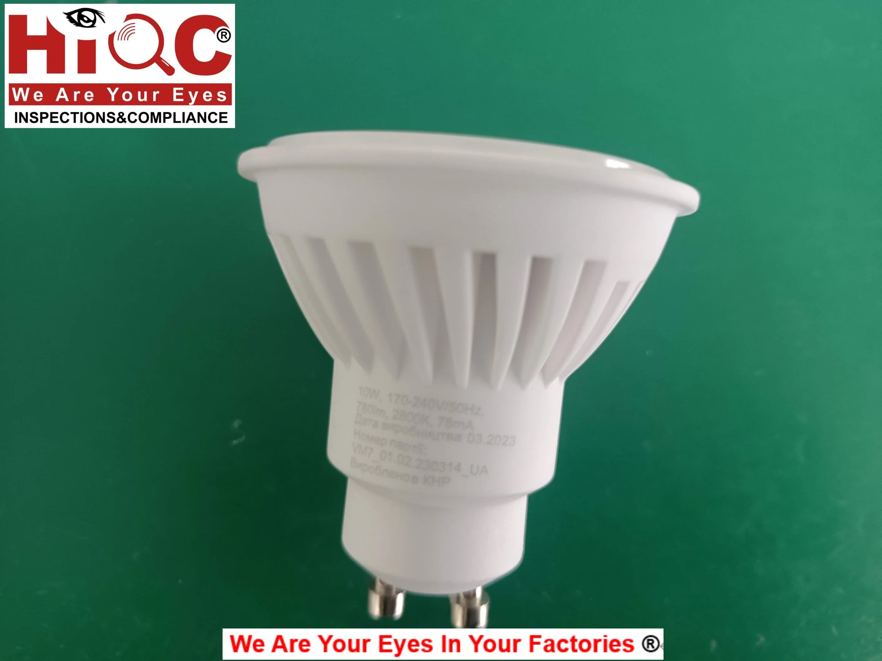 LED Lamps Isnpection Sevice /Quality Assurance/Factory Inspection/Loading Isnpection