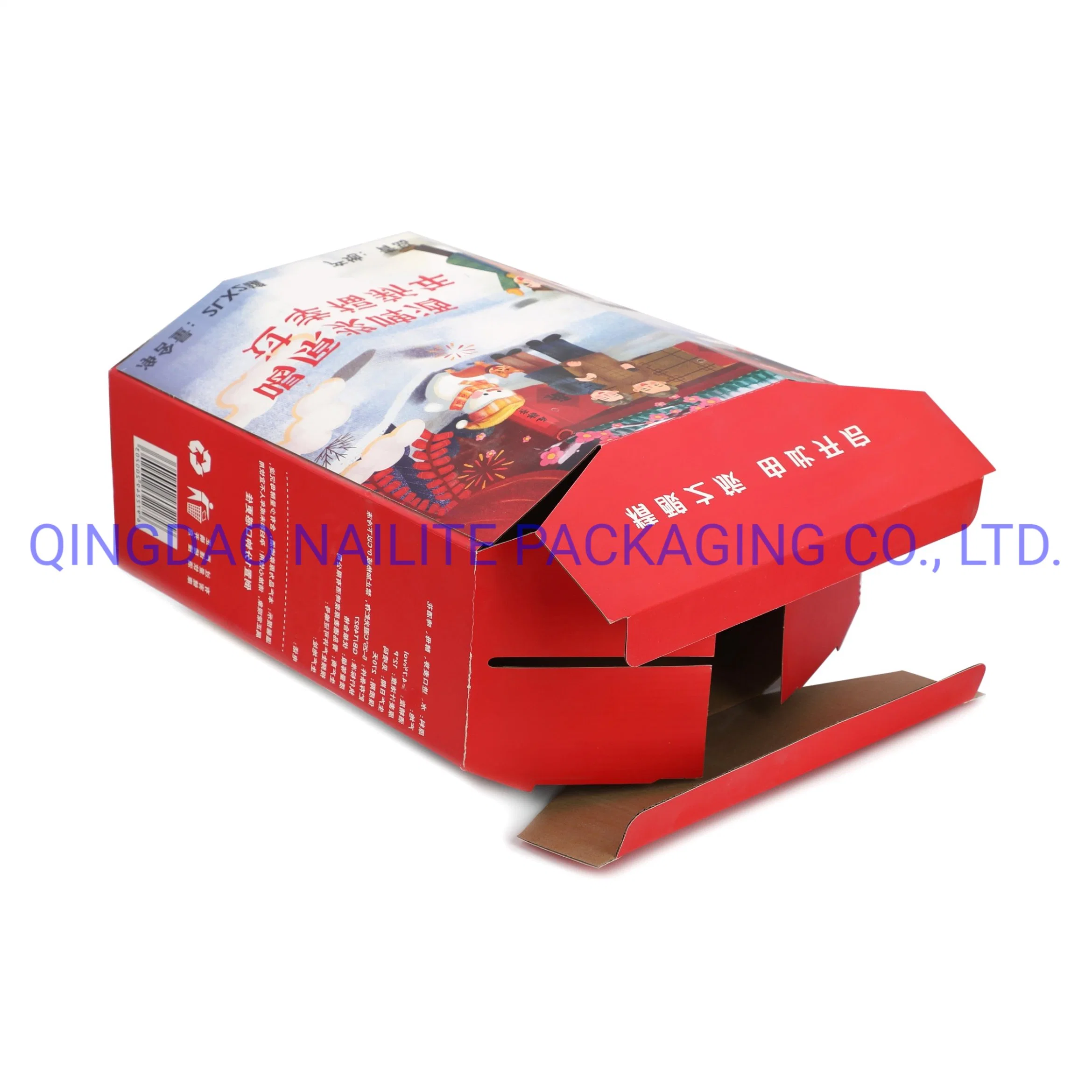 Customized Kraft Corrugated E/B Flute Paper Package-Packaging for Instant Food/Canned Beer/Noodles/Pasta/Dumpling/Snack-Gift Box of Fruit/Beverage/Tea/Cookie