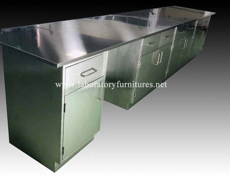 Stainless Steel Lab Furniture Stainless Steel Working Bench in Clean Room (JH-SS003)