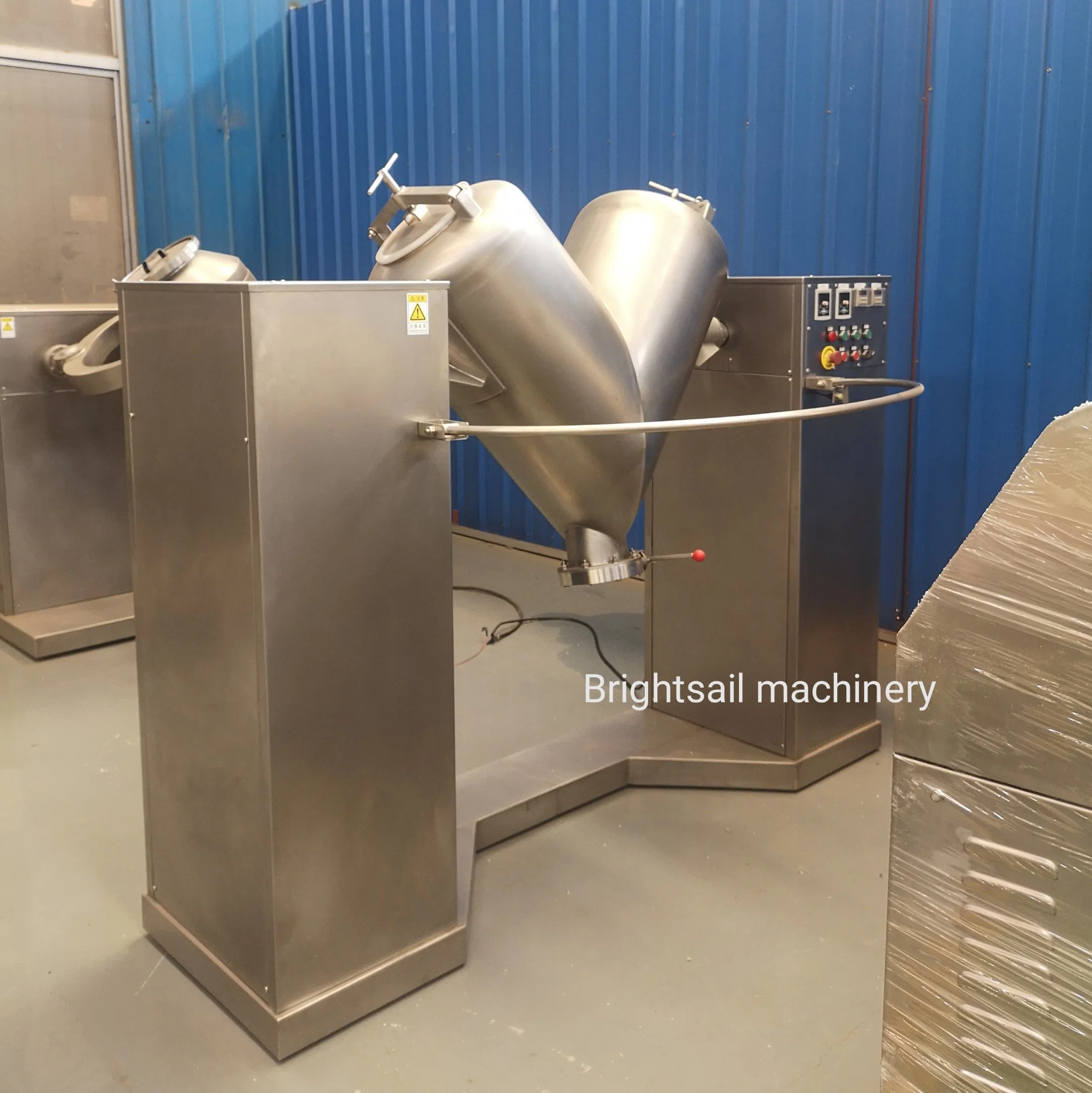 Brightsail Stainless Steel V Mixer Industrial Blender Food Mixer Mixing Equipment