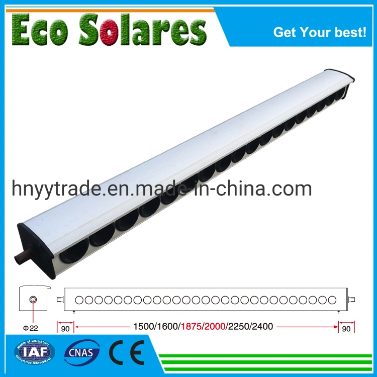 Copper Manifold Heat Pipe Solar Collector