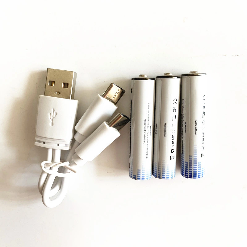 Manufacturer Directly Supply 1.5V Rechargeable D Lithium Battery USB Battery