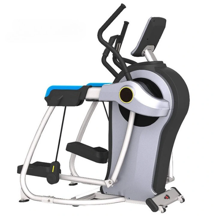 Black Blue Gym Fitness Exercise Equipment Magnetic Home Use Elliptical Machine