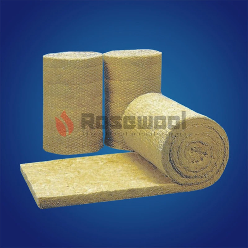 100% Lower Price Building Insulation Materials Rock Wool Blanket From Original Factory