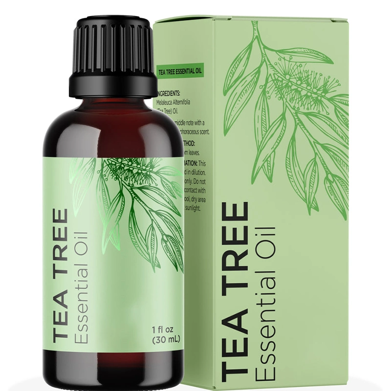 Private Label Essential Oil Dry Scalp Treatment Pure Tea Tree Oil