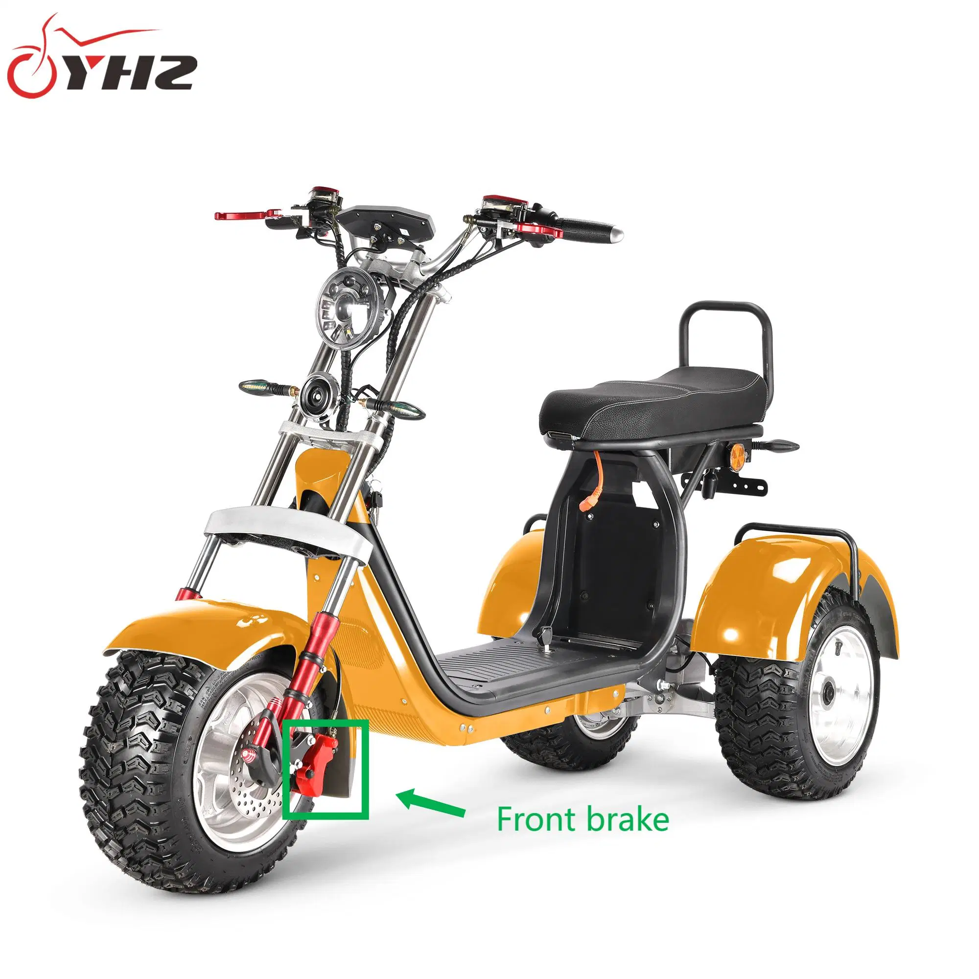 Peças dos travões dianteiros CP-7 para motociclos de scooter com motor elétrico
