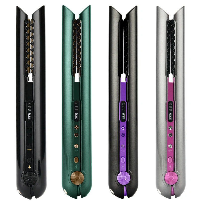 Cordless Household handheld Mini Hair Straightener Portable Travel Iron Hair tools