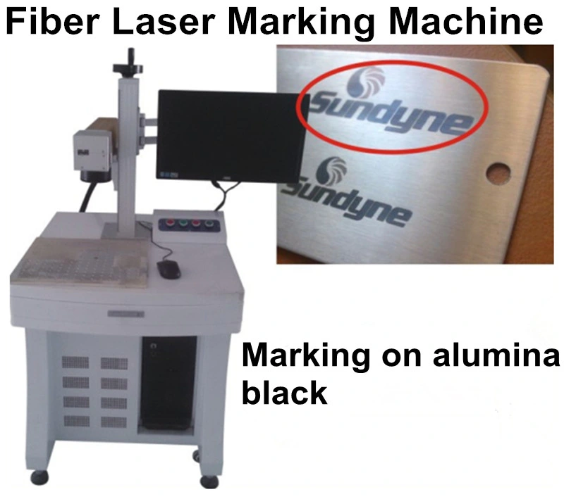 Best Price Glass&Wood&Acrylic& Plastic Bottle Fiber Laser Marking Machine/Laser Printer for Plastic