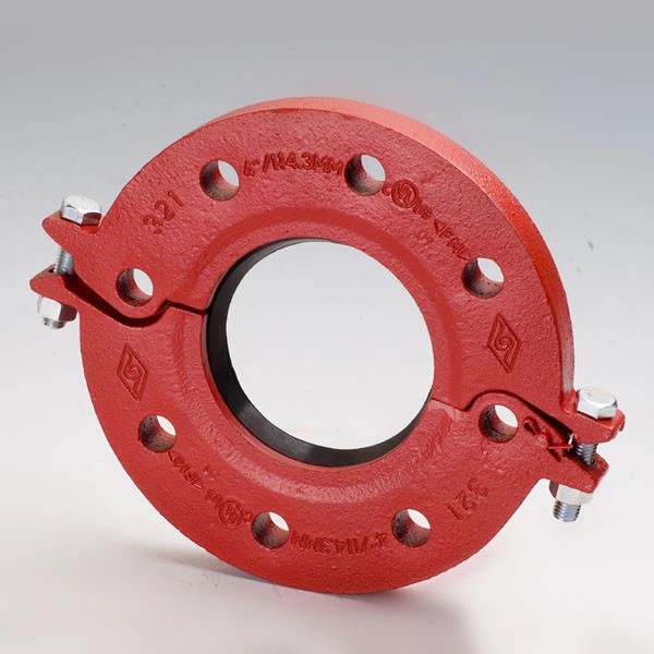 Ductile Iron Grooved Flange for Sprinkler System ASTM A536