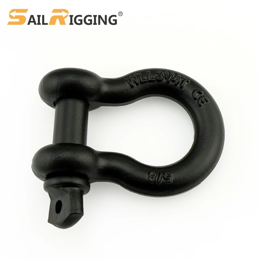 G209 Black Pin Matel U. S. Type Omega Shackle