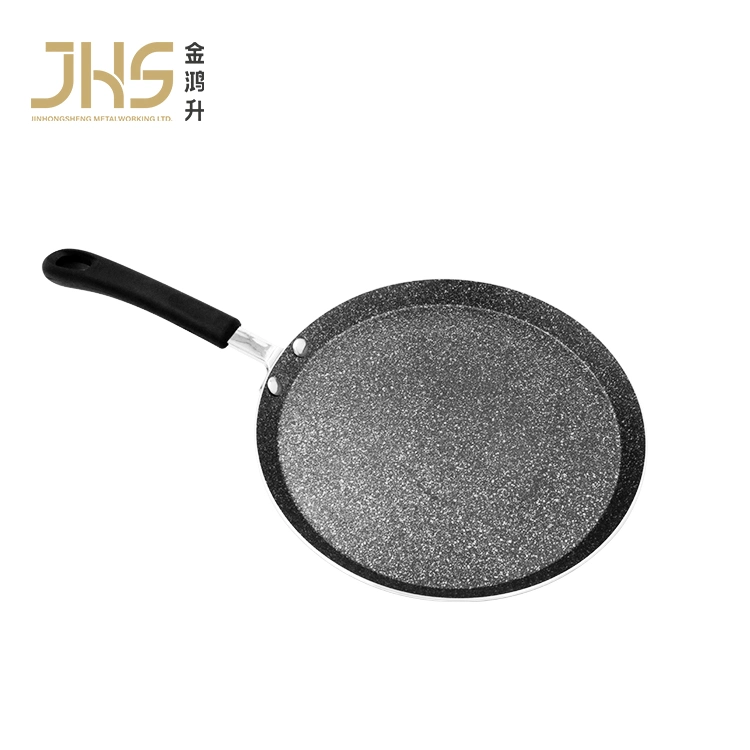 L'APFO libre 24 26 28cm Poêle à frire en aluminium Non-Stick Dosa Crepe Tawa Pancake Pan