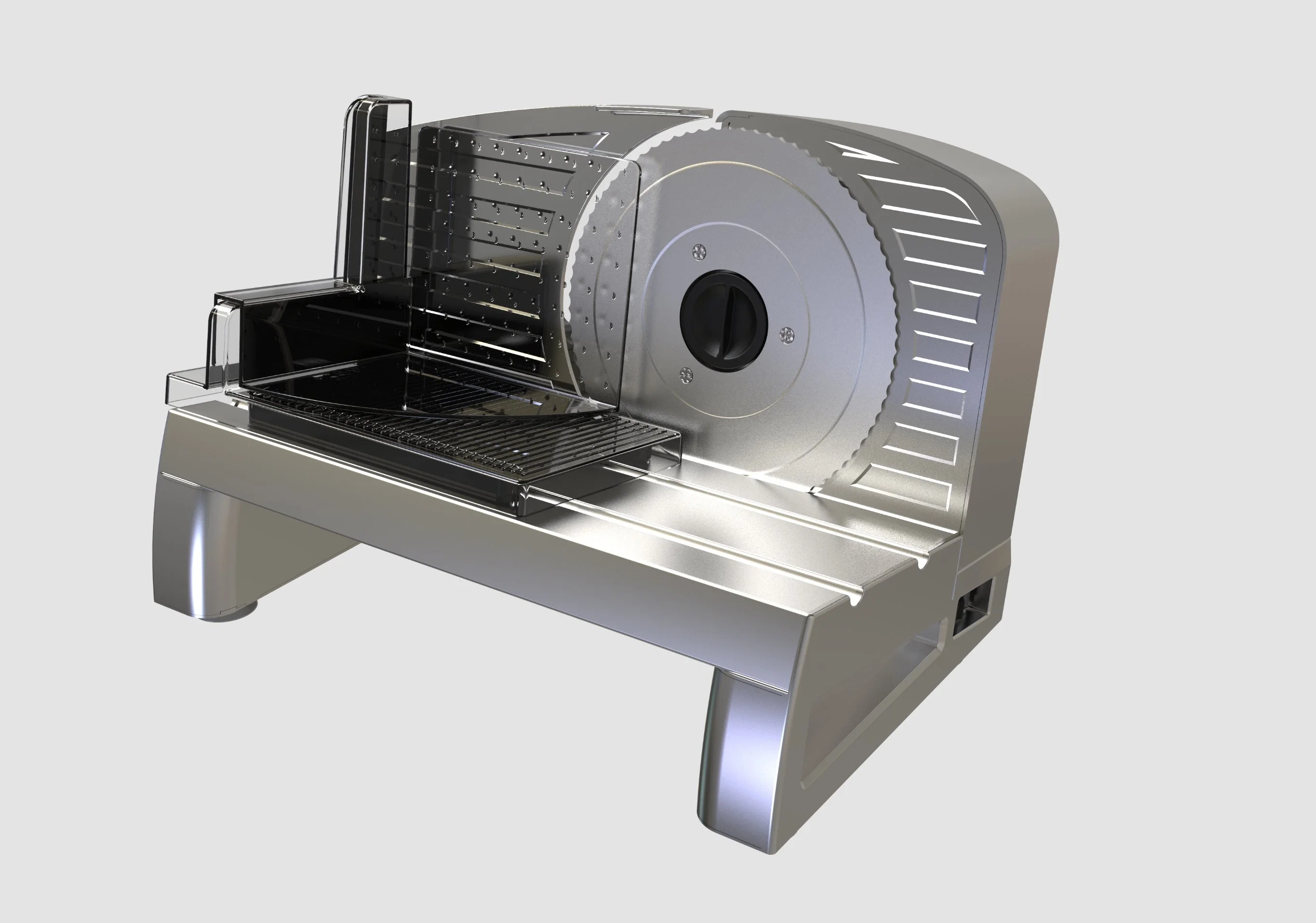 Elektrischer Hausbrot- und Fleischschneider mit 17cm Edelstahl Klinge (9970)