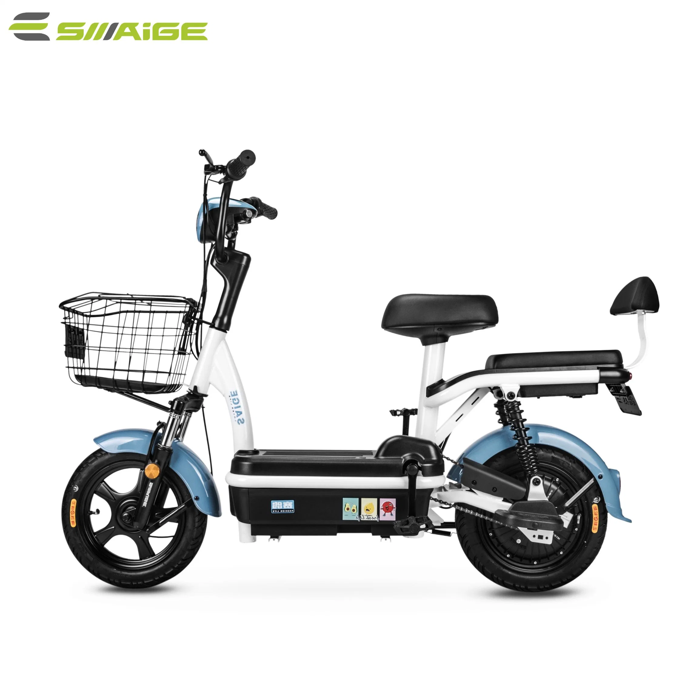 Saige 400W 48V 20ah 45km/H High Speed 2 Wheel City Elektrischer Roller Roller für Erwachsene kleinen Tank