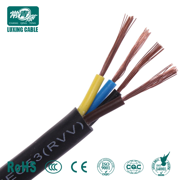 3 Core Flat Power Ccable Electrical Cable Copper Wires