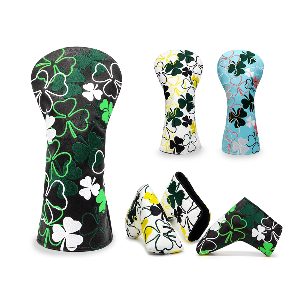 Wholesale/Supplier Golf Club Headcover Set Soft Leather Custom Golf Putter Driver Head Covers