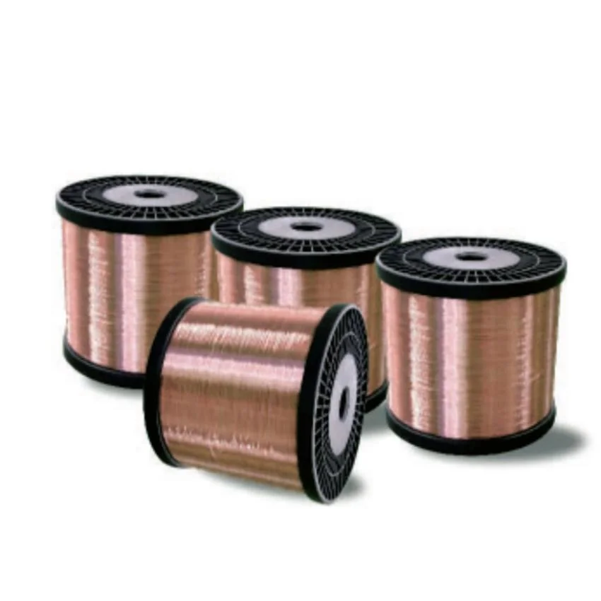 Nuevos productos calientes Clameled Cobre Clamed cable de aluminio CCS Winding Cable