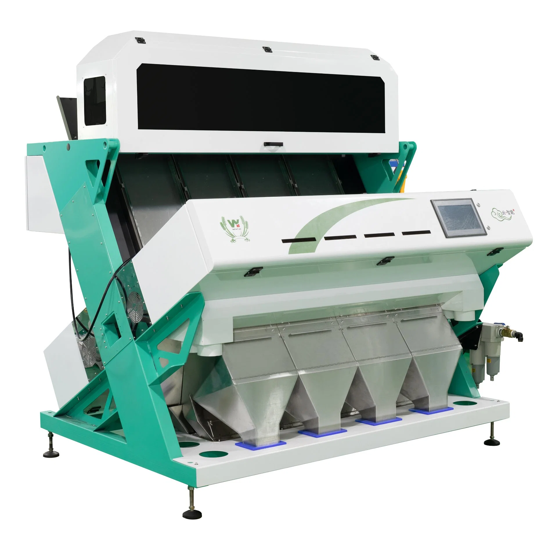 PP PE EVA Pet Plastic Particles Color Sorter Machine for Separating Different Colored Plastic Granules