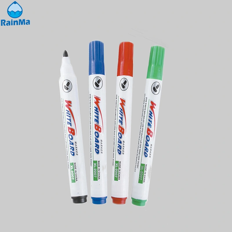 Custom Pack 4 Color Erasable Whiteboard Marker Pen with 0.5mm Writing Width