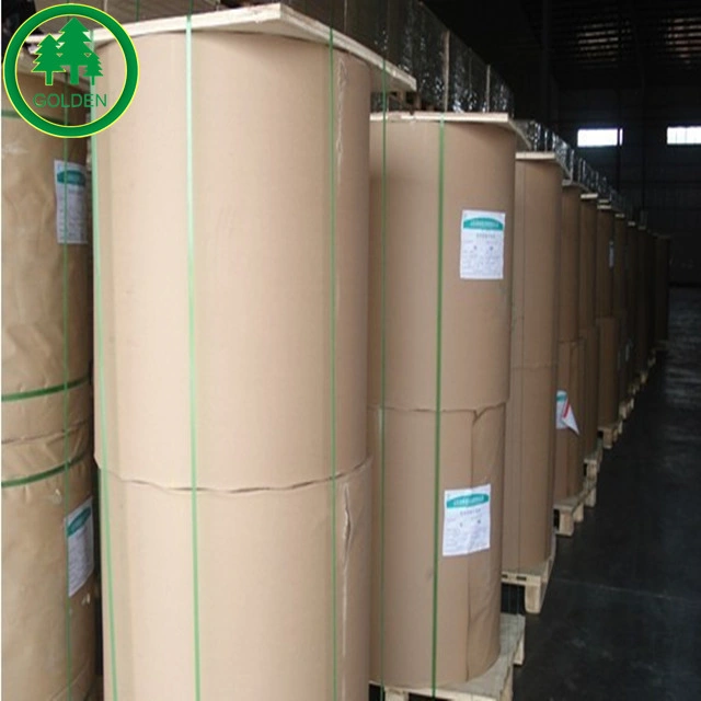 China Manufacturer Brown Kraft Liner Paper Kraft Top Liner Paper for Wrapping and Packaging