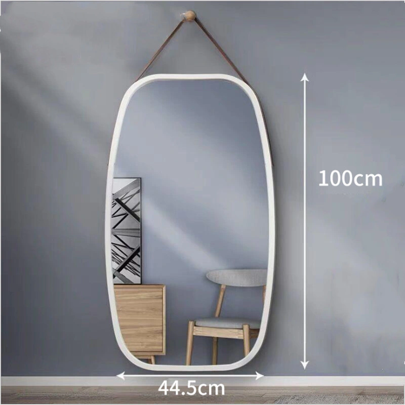 Nordic Decorative Round Mirror Wall-Mounted Full-Length Mirror 0445