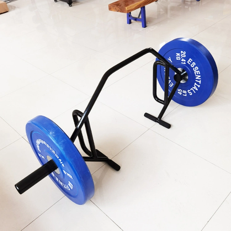 Gimnasio Peso levantamiento Negro poder 22kg Bar Casa Fitness Peso Bar de la campana