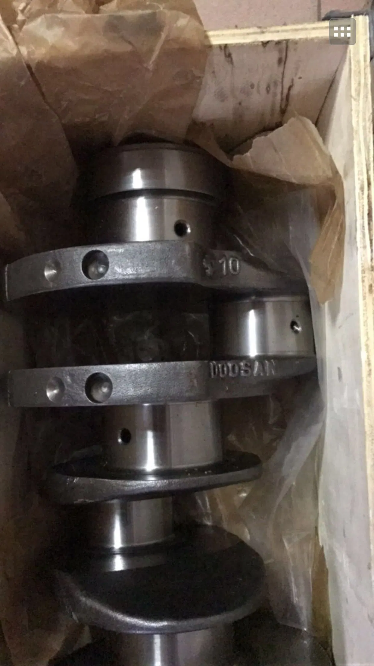 150107-00183/65.02101-0056 Doosan Engine Crankshaft for Daewoo Bus/Truck/Excavator Parts