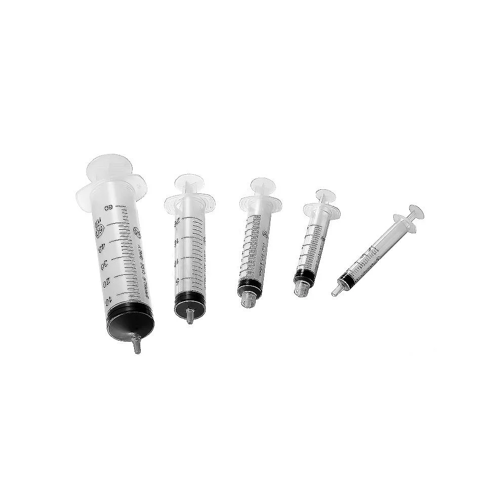 Disposable Medical Plastic 1ml 2ml 3ml 5ml Luer Lock Syringe with Needle