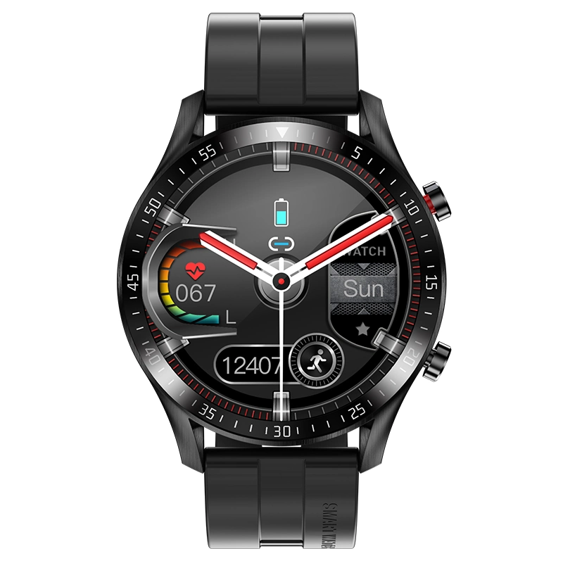 C03 Pantalla redonda Bt llamar Carcasa de aleación de zinc varios idiomas moda Smartwatch