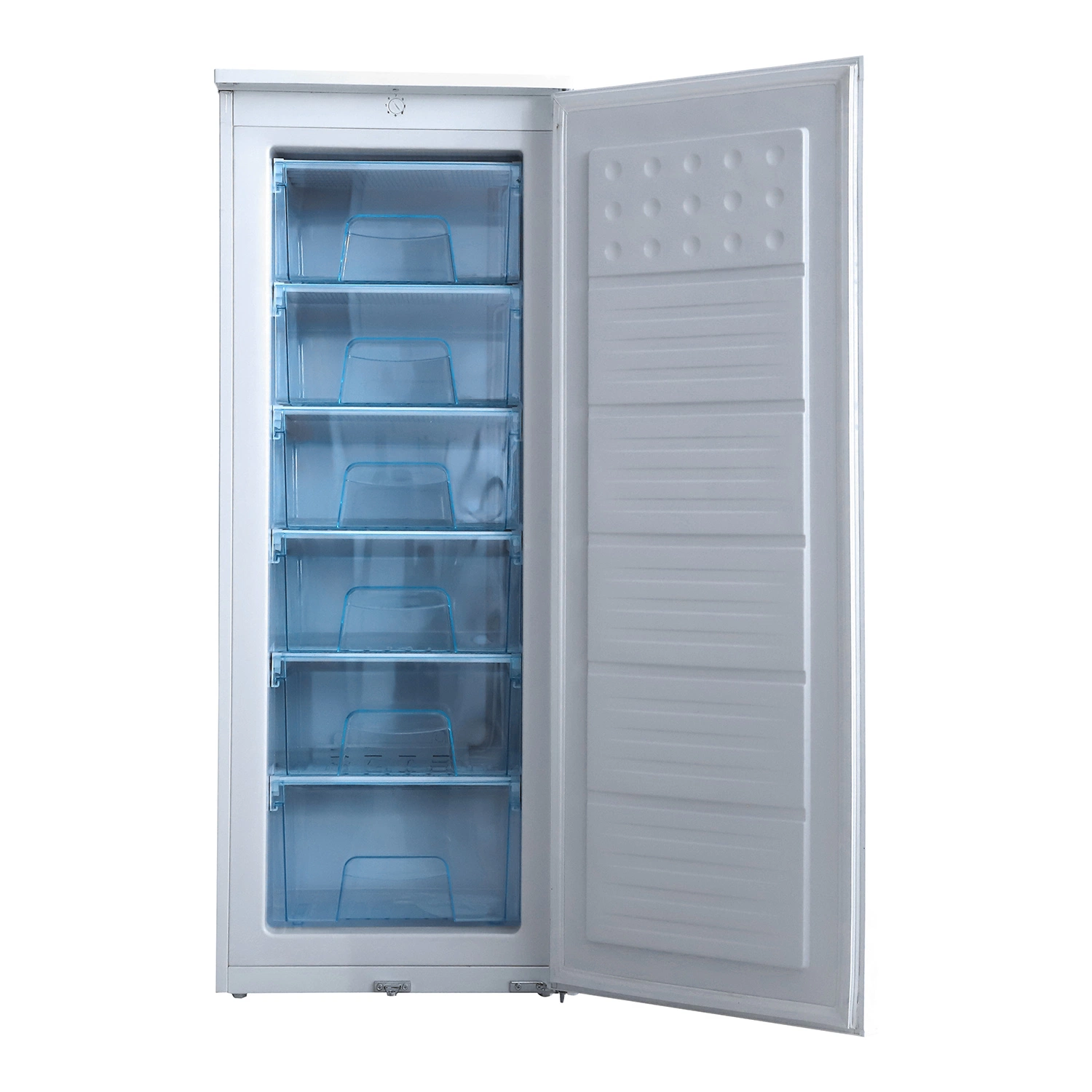 OEM/ODM12V/110V/220V Fan Refrigeration/PCM Stainless Steel/Glass Single-Door Vertical Refrigerator Freezer