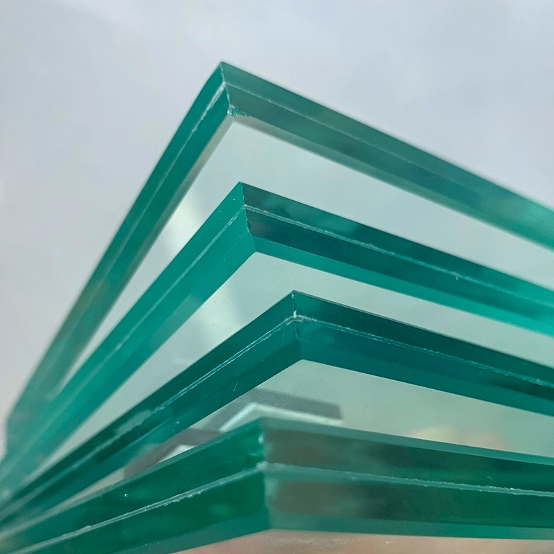 Bathroom Laminated Glass 6mm Safety PVB Tempered Laminated Building Glass Wholesale Price Per M2