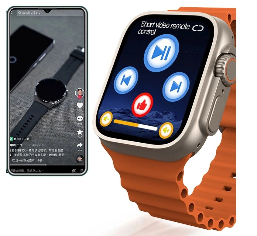 2023 Smart Watch Ultra Series 8 Smartwatch Men Women Bluetooth Call Waterproof Wireless Blood Pressure Watch