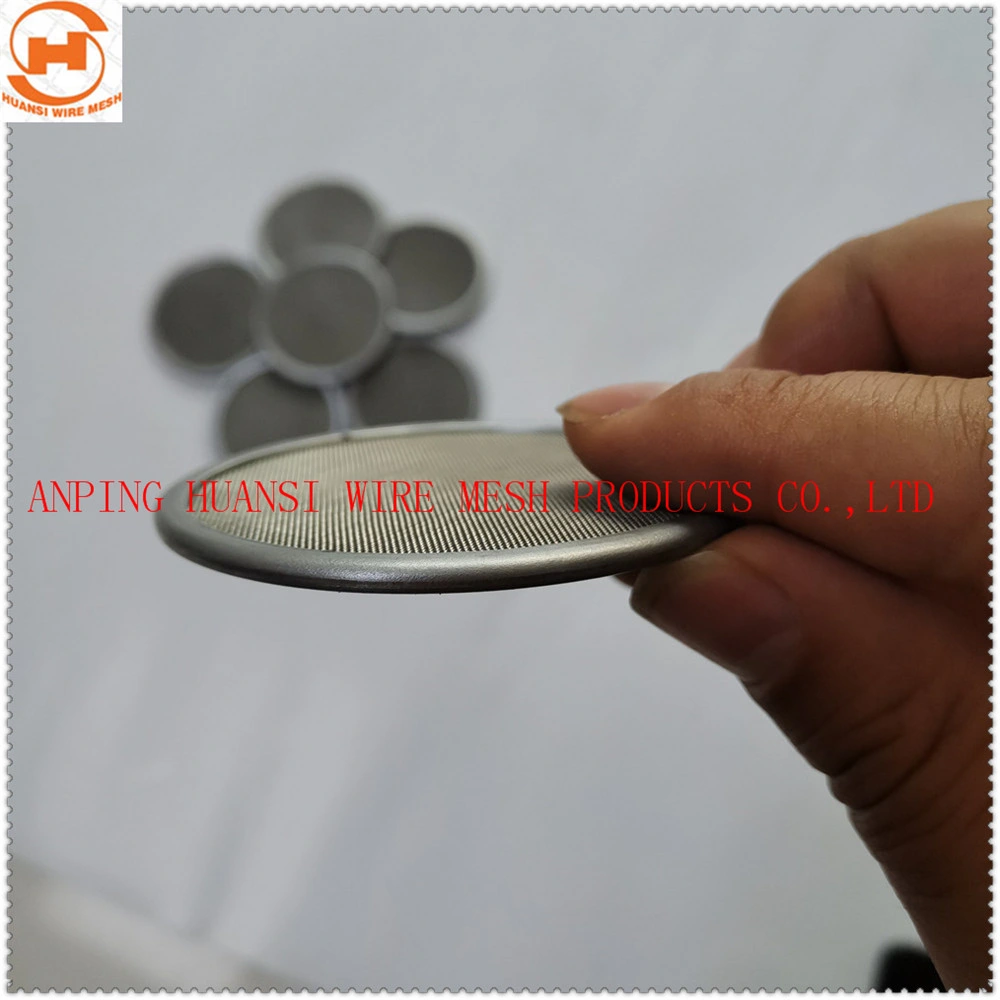 Customized 304 316 Stainless Steel 15-300 Micron Round Filter Discs