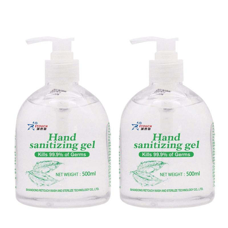 Best-Selling 75% Alcohol Hand Sanitizer Gel 500ml ODM/ODM Cleaning Product Hand Liquid Made in China