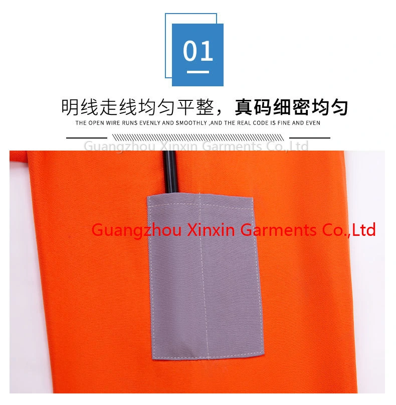 Wholesale/Supplier Industrial Long Sleeve Overall Workshop 4s Car Maintenance Service Worker Work Wear Uniform W2209-2