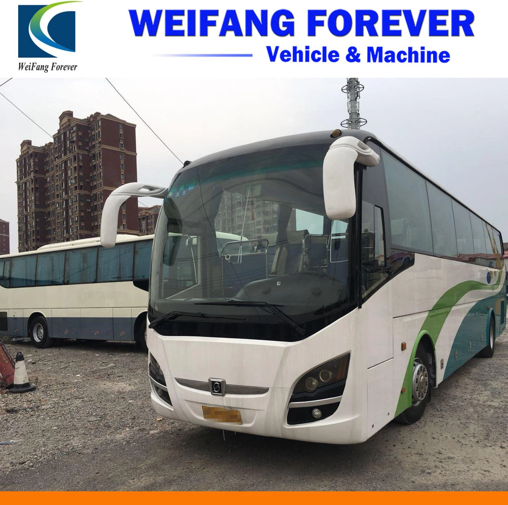 Coach / Bus/ Express 55 Passengers Seats 12 Meters Used Yutong/ King Long/ Zhongtong/ Higer/ Ankai Coach/ Used Bus/ Used Express Bus