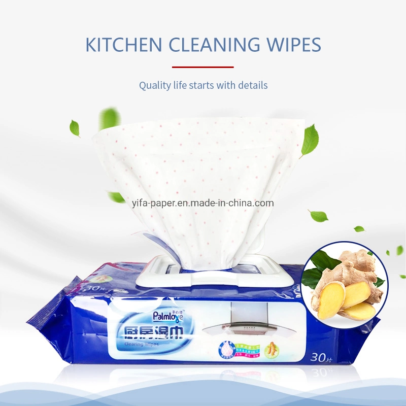 Disposable Kitchen Cleaning Wet Wipe