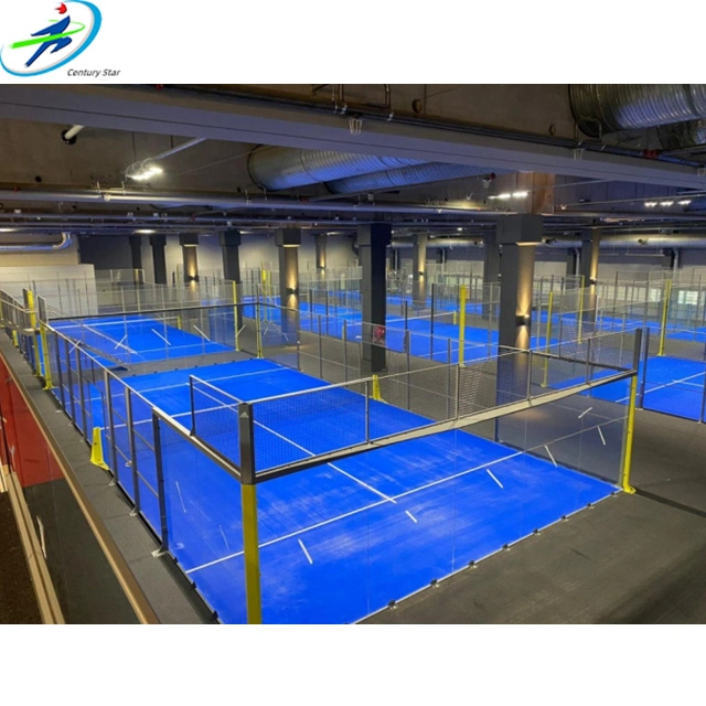 Siècle Standard Star Wpt Pista Padel haut Professional Cancha de Padel Équipement de tennis