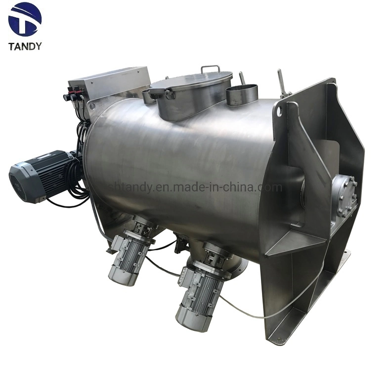 Horizontal Plough Shear Mixer Powder Mixing Machine