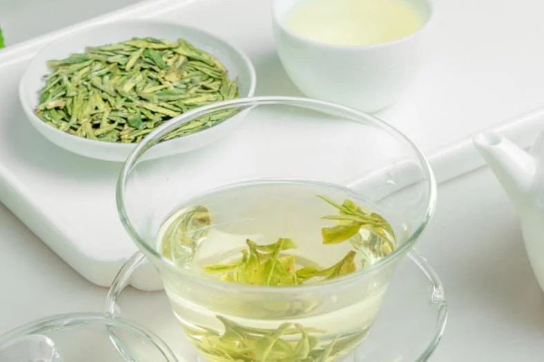 Mingqian alpino el té verde té Longjing