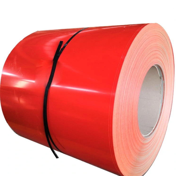 Factory Ral Color 3002 PPGI Prepainted Steel Coil