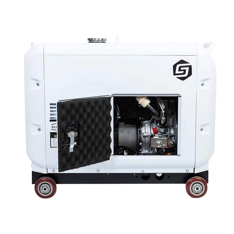 Portable 6kw Backup Diesel Generator Industrial Super Silent Generator Genset with Diesel Engine for Sale