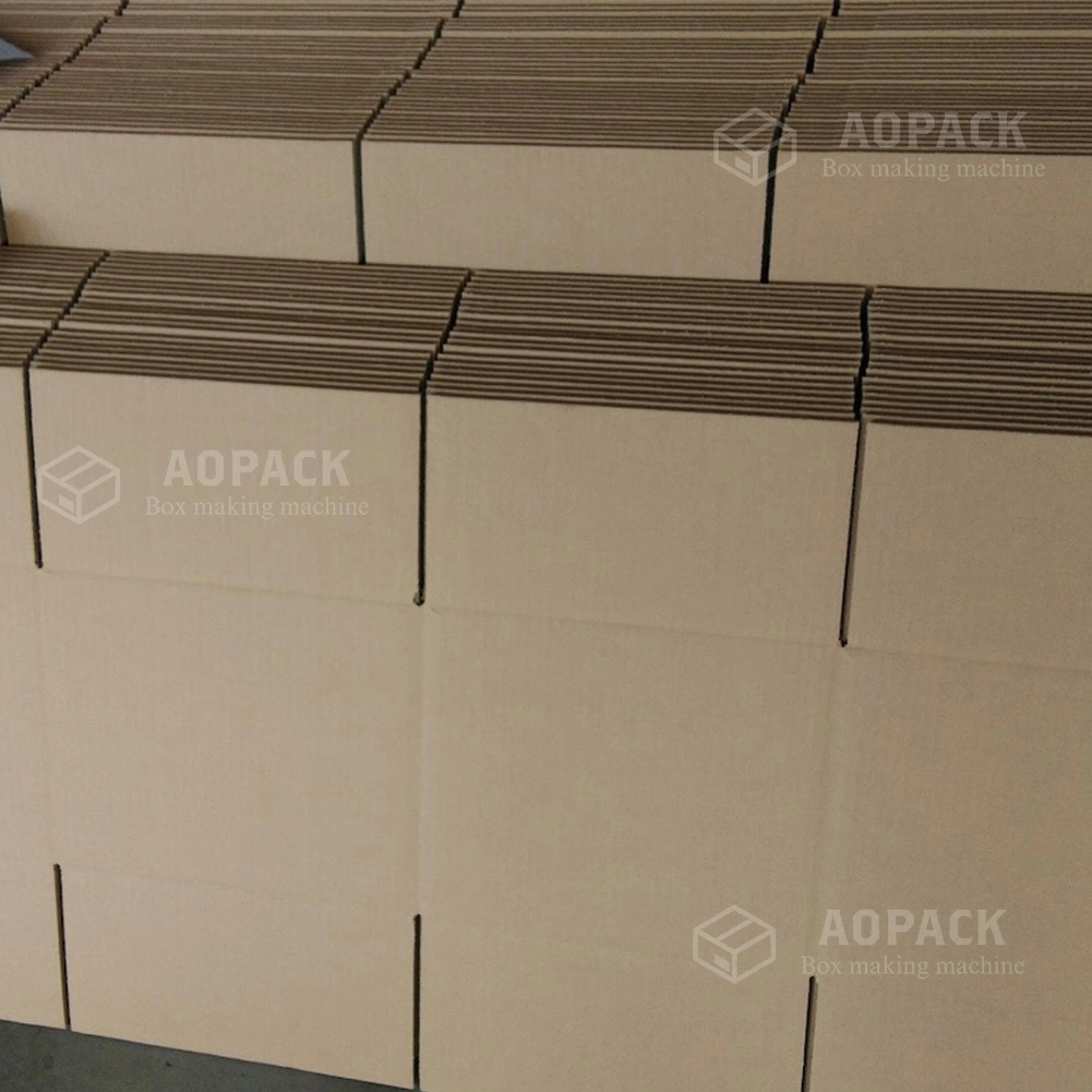 Ultimate Solution for Your Packaging Needs Aopack Automatic Corrugated Box Making Machine