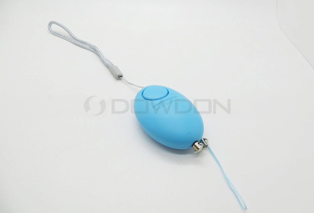 Factory Price Multi Color Egg Shape Lady Personal Alarm with Belt for Handbag