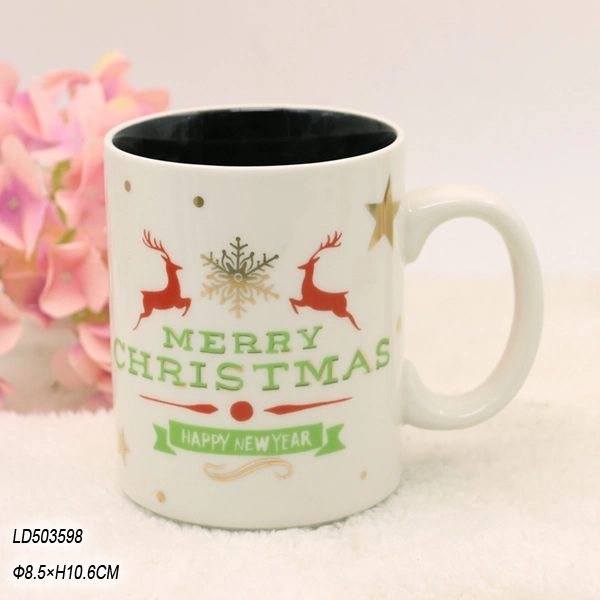 Best-Seller Christmas Santa Ceramic Mug for Home Decoration and Holiday Gifts, Customize Your Own Mug