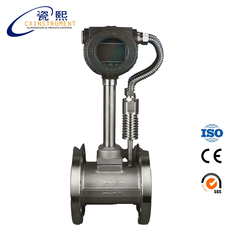 Stainless Steel and Longer Warranty Period CNG Mass Flow Meter Vortex Flow Meter