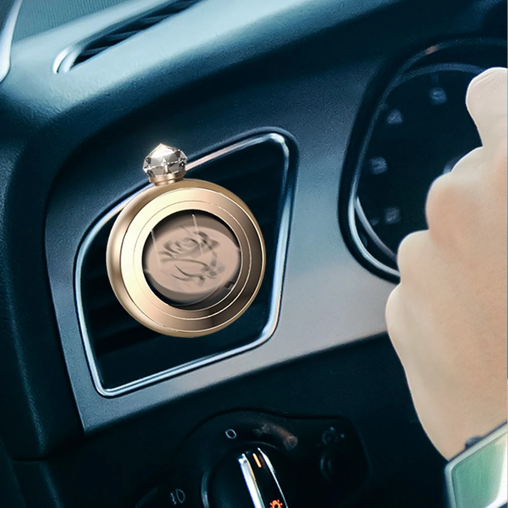 Scenta Hot Sale Personal Luxury Mini Car Air Freshener Clip in Vent Waterless Fragrance Oil Based Refill Custom Car Freshener