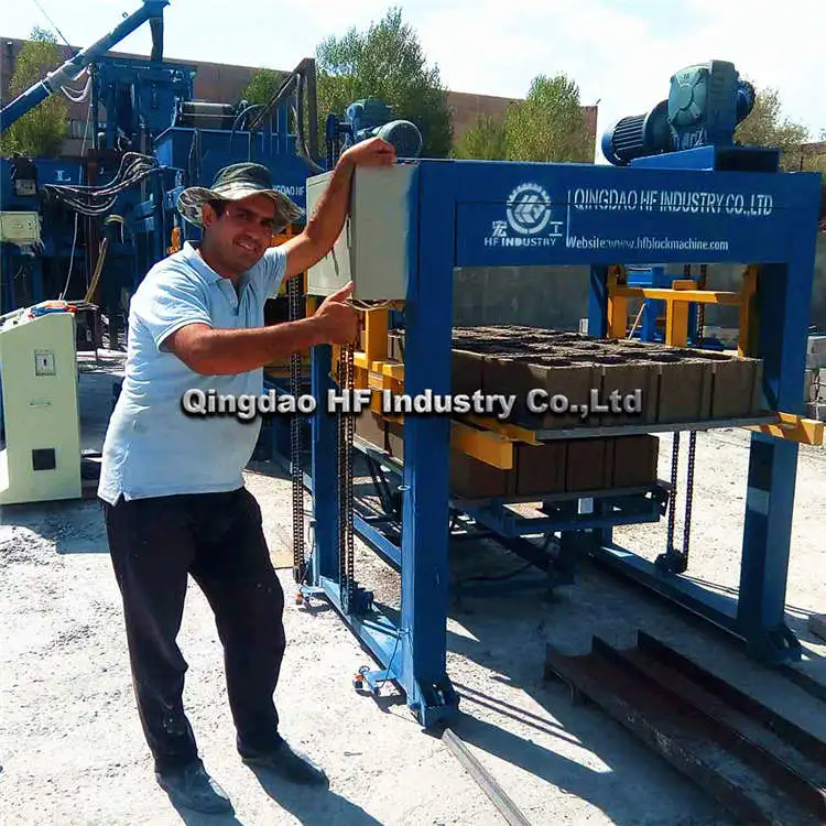 Qt8-15 Automatic Color Paver Interlocking Building Brick Making Machine with Lowest Price