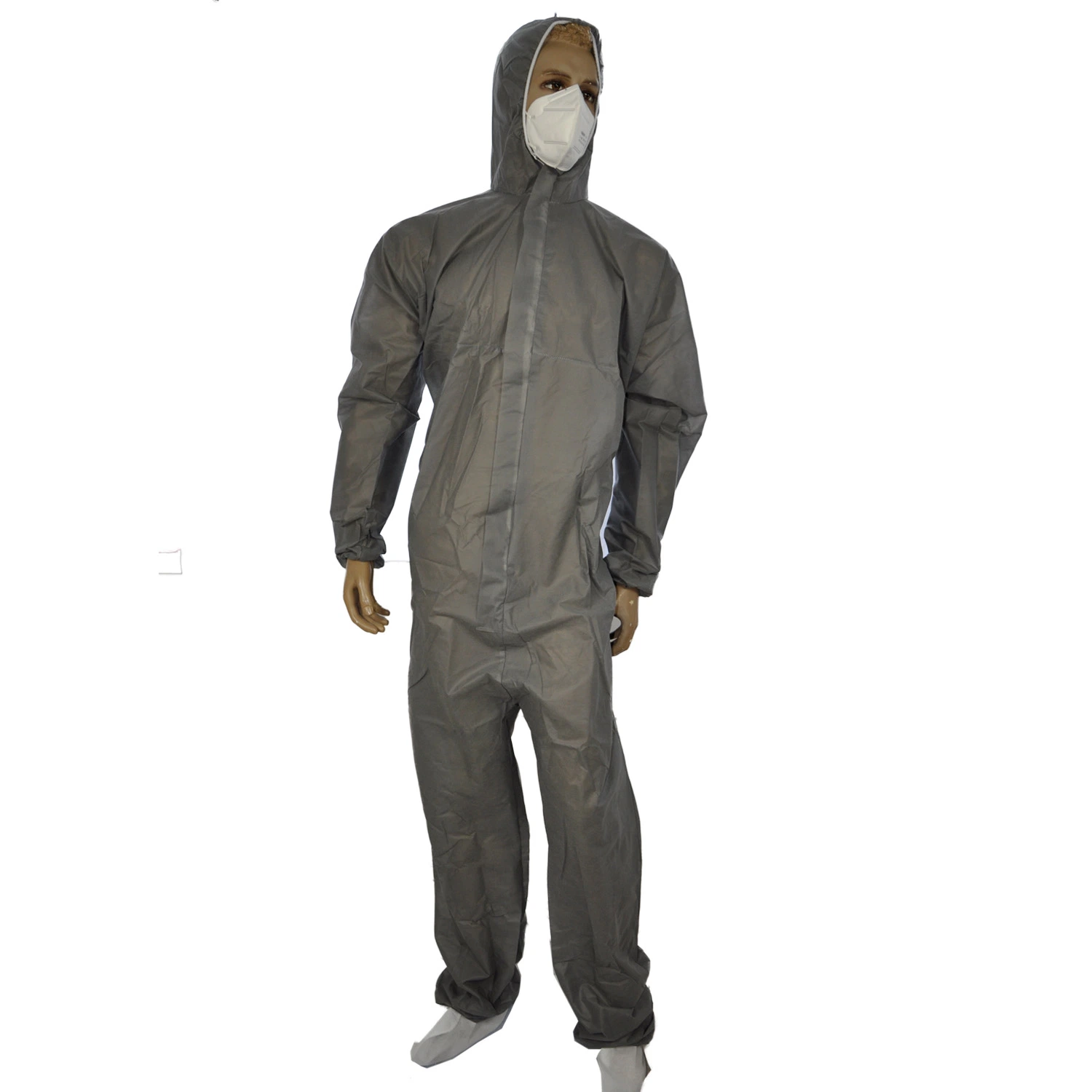 Disposable Type 5 6 SMS Ss PP PE Nonwoven Safety Coverall