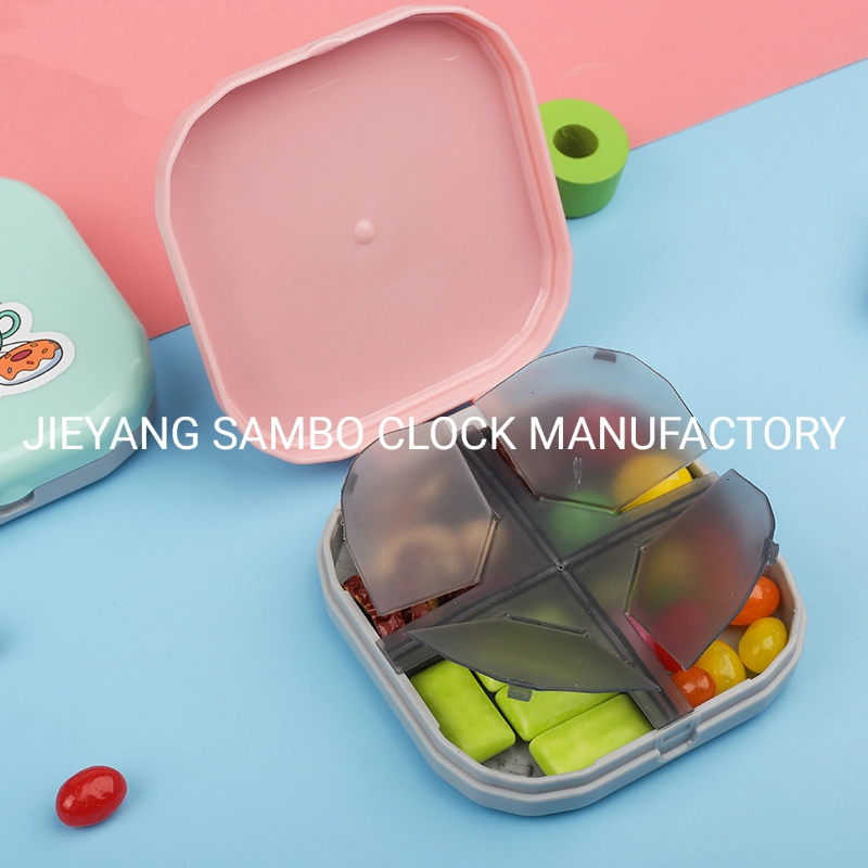 Cartoon Mini Plastic Snack Candy Medicine Box for Promotion Gift